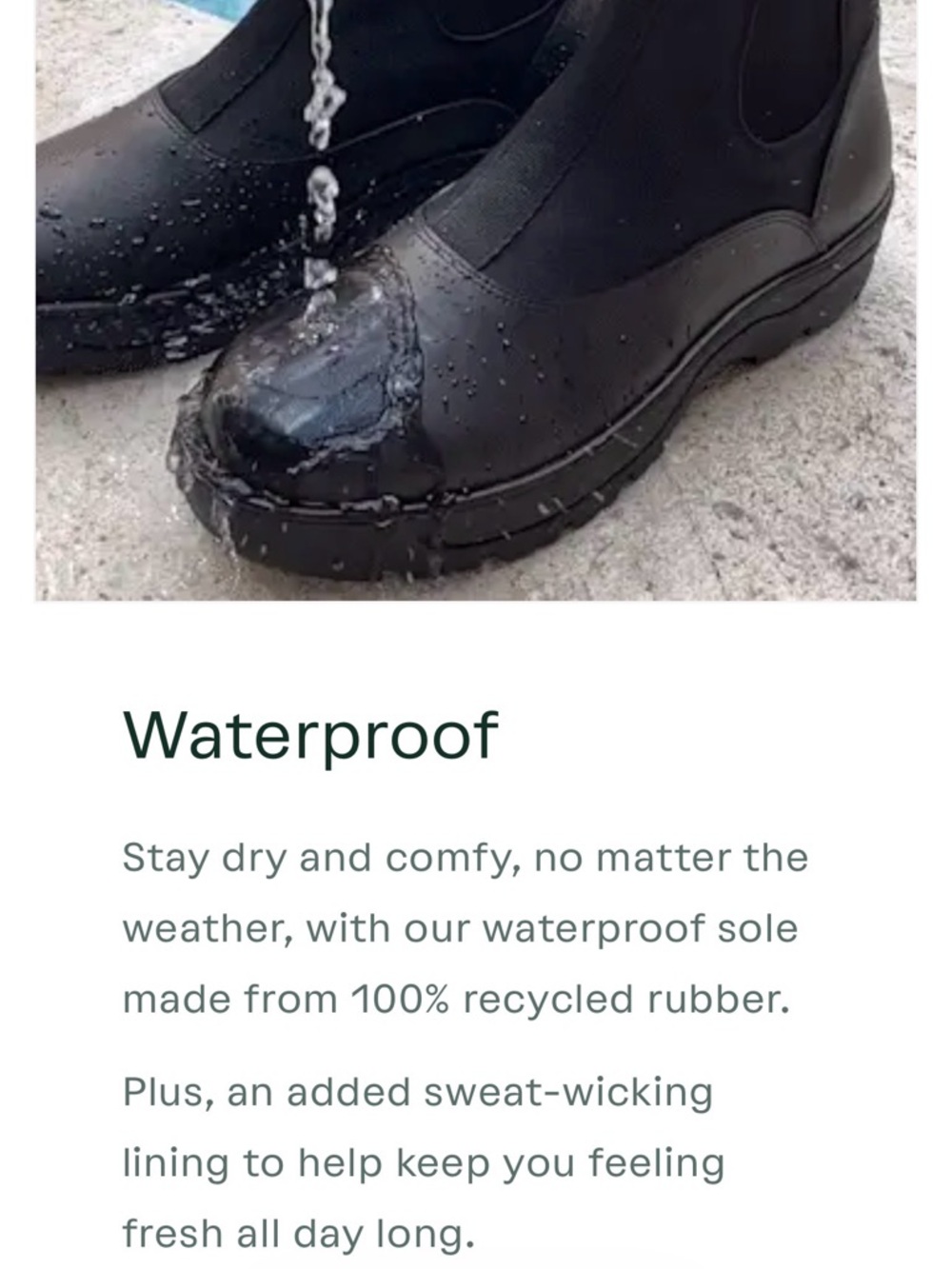 Thesus Anyday Chelsea Rain Boots